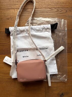 Proenza Schouler Pink Leather Compact Crossbody
